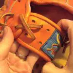 How to lace a baseball glove?