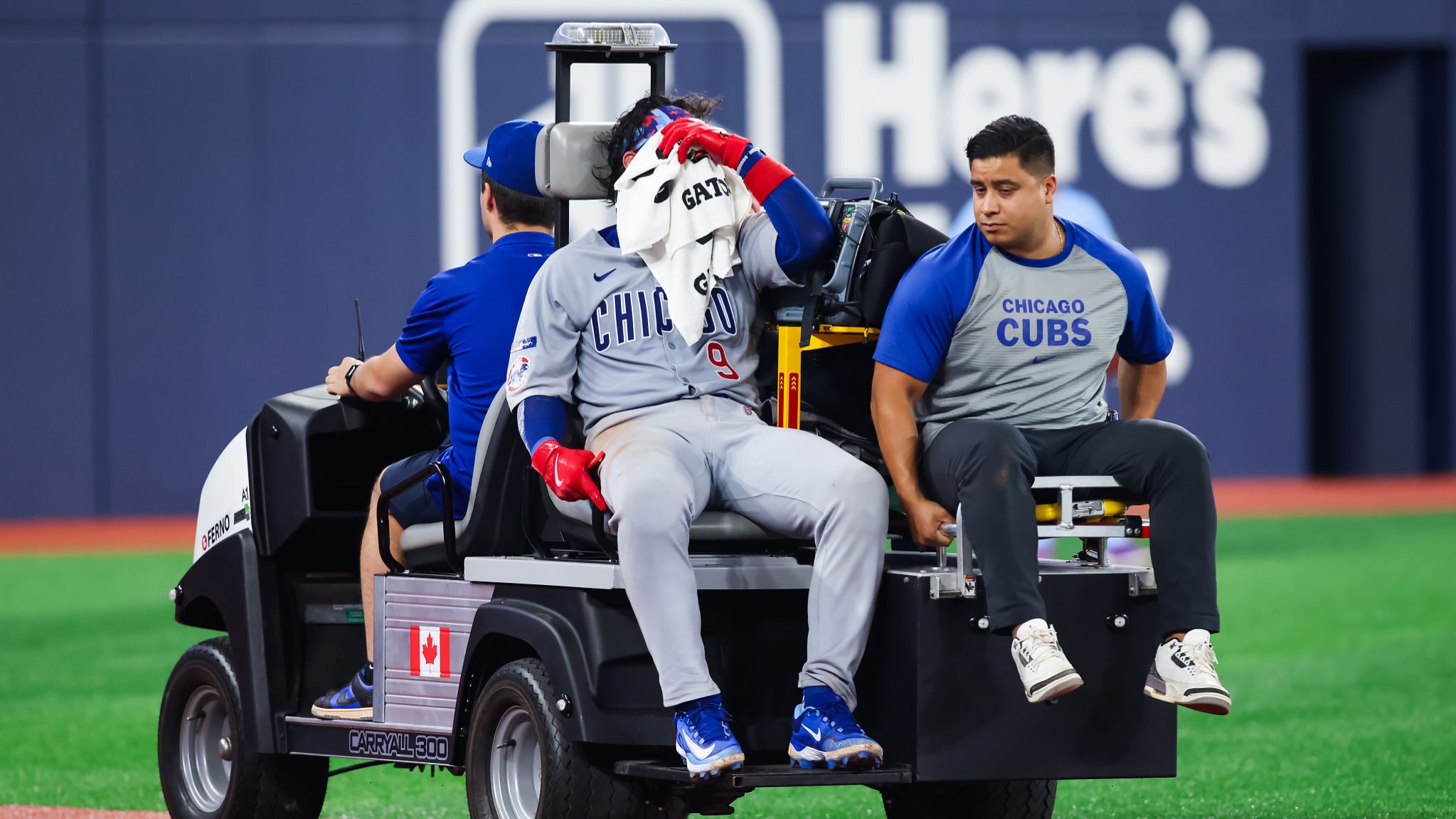 Cubs' Miguel Amaya Carted Off Field with Apparent Leg Injury in 1st Game Back from IL