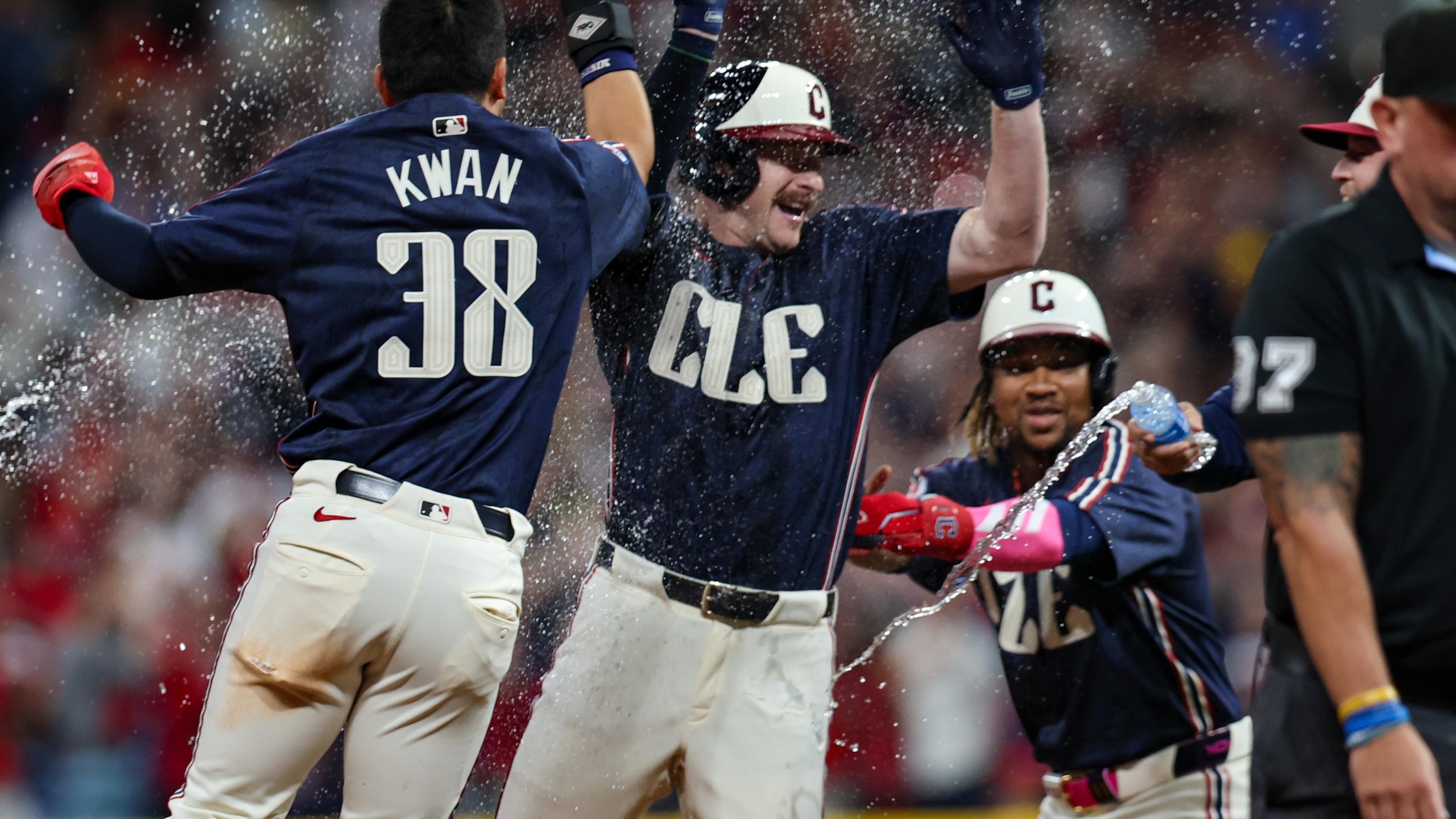 MLB: AUG 01 Twins at Guardians