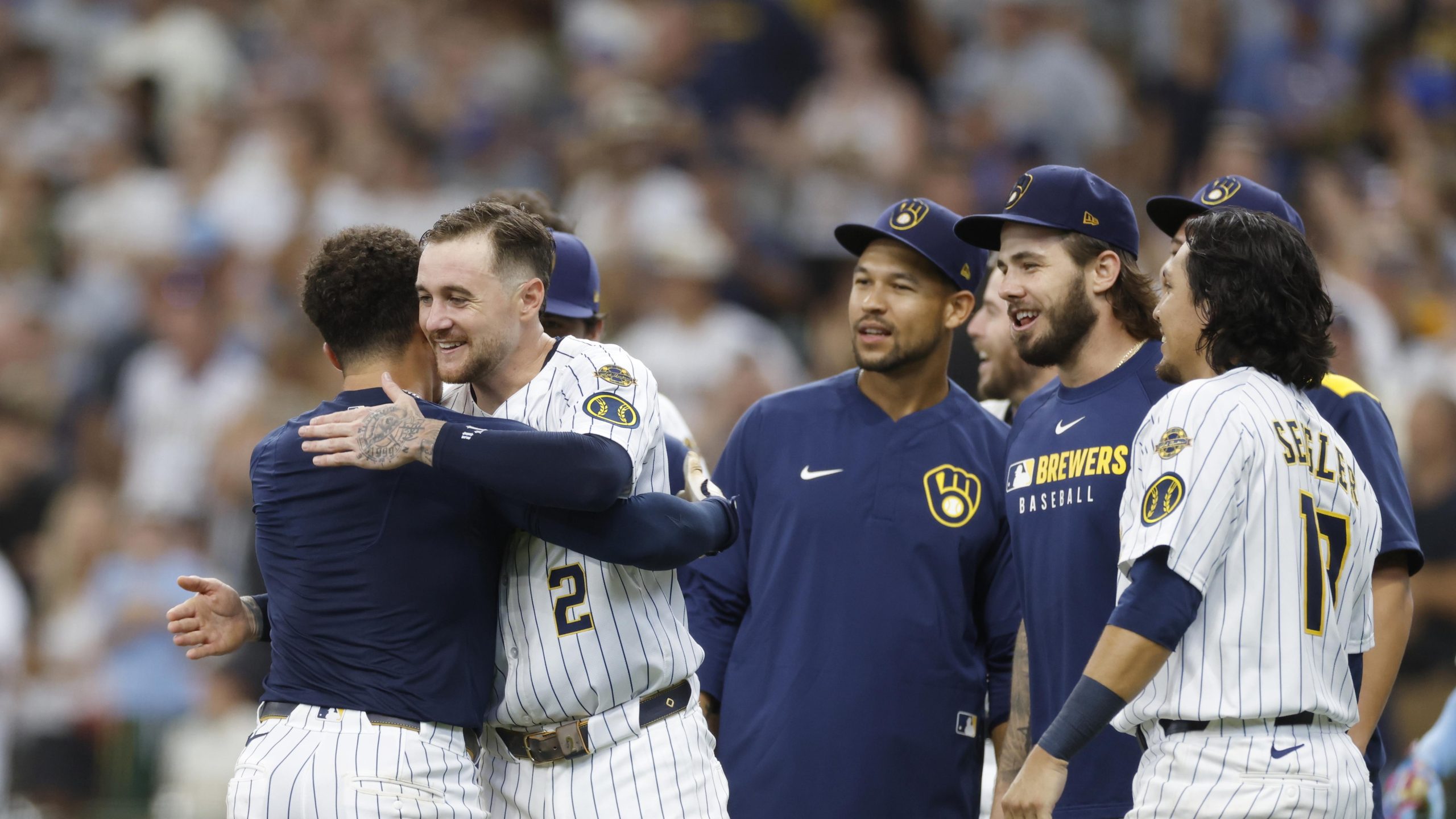 MLB: AUG 10 Mets at Brewers