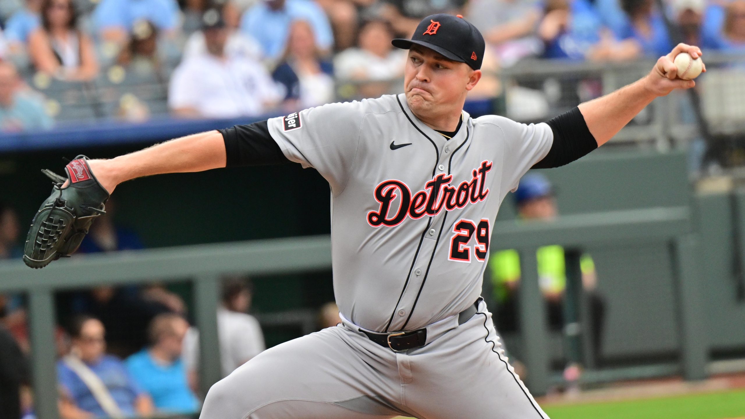 MLB: AUG 31 Tigers at Royals