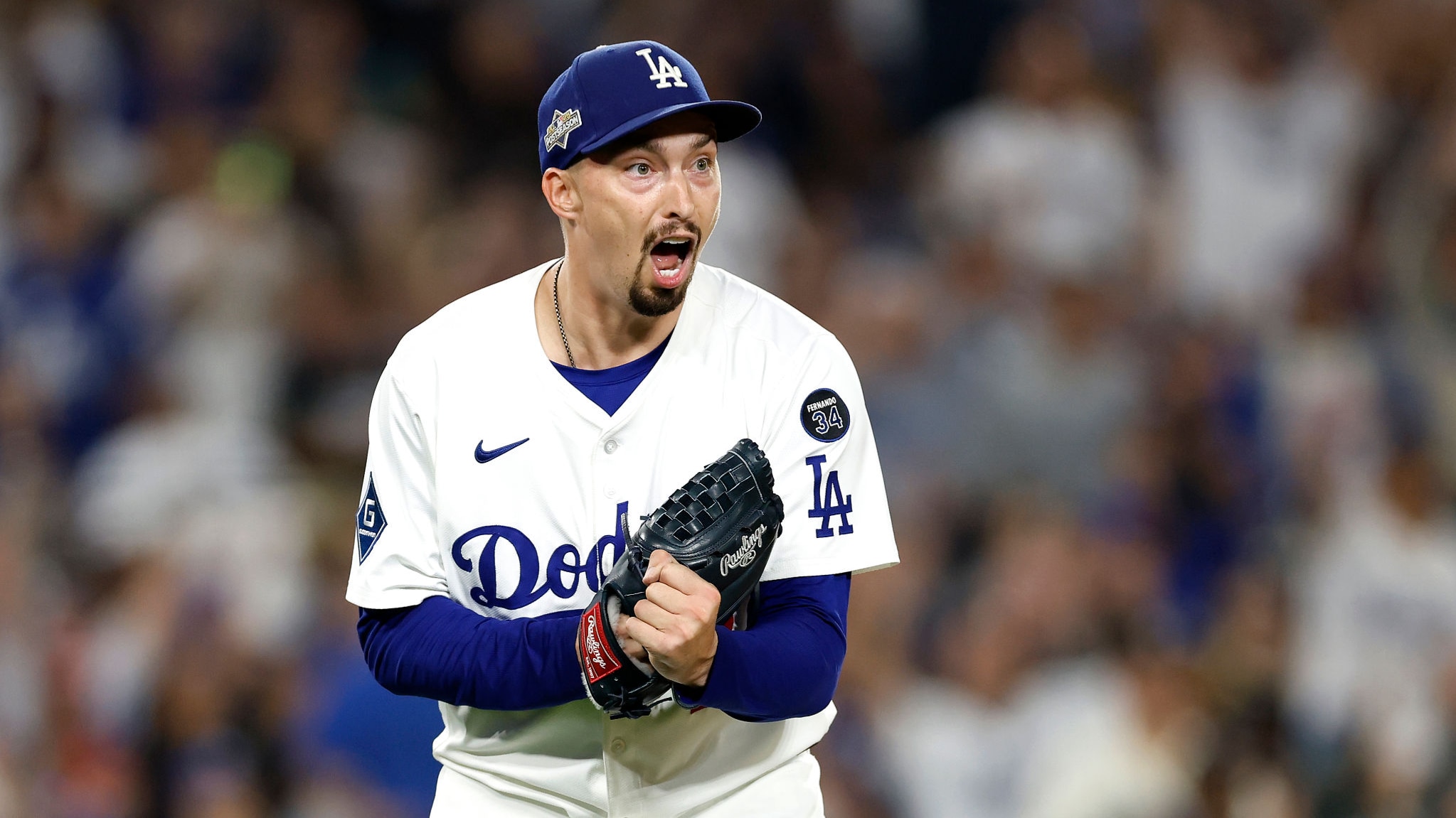 National League Championship Series - Milwaukee Brewers v Los Angeles Dodgers - Game Four