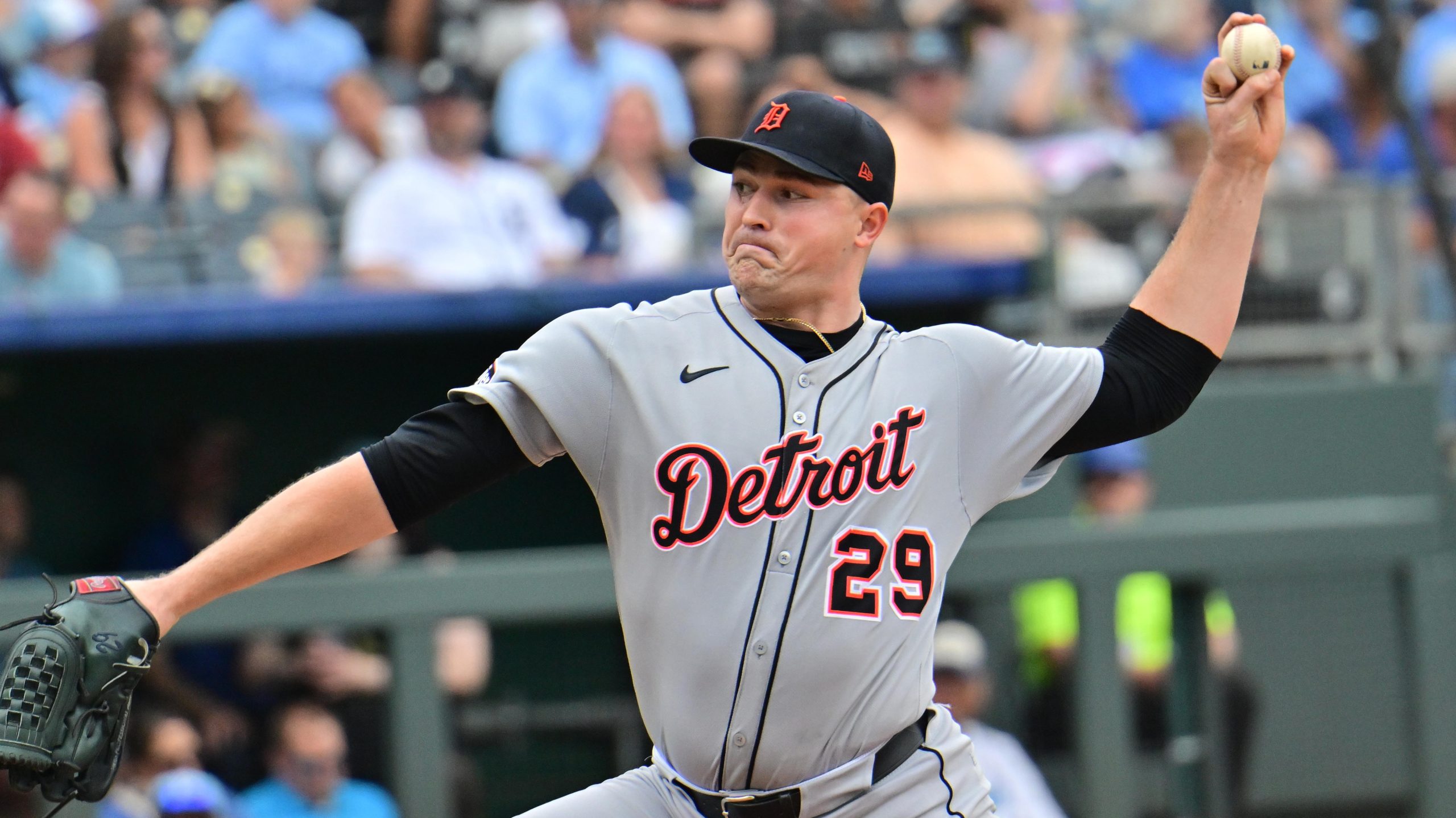 MLB: AUG 31 Tigers at Royals