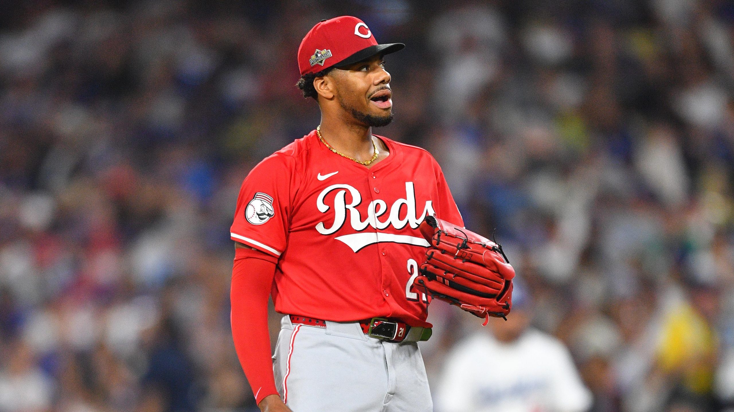 MLB: SEP 30 NL Wild Card - Reds at Dodgers