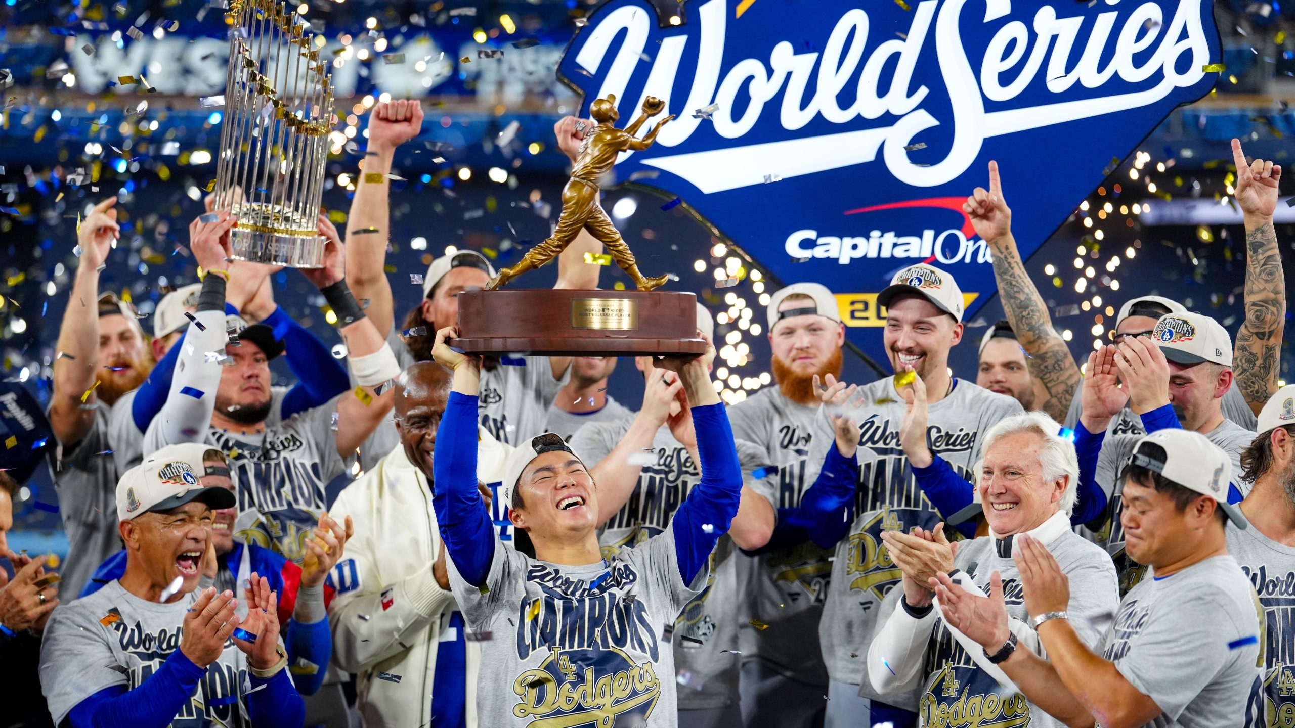 World Series - Los Angeles Dodgers v Toronto Blue Jays - Game 7