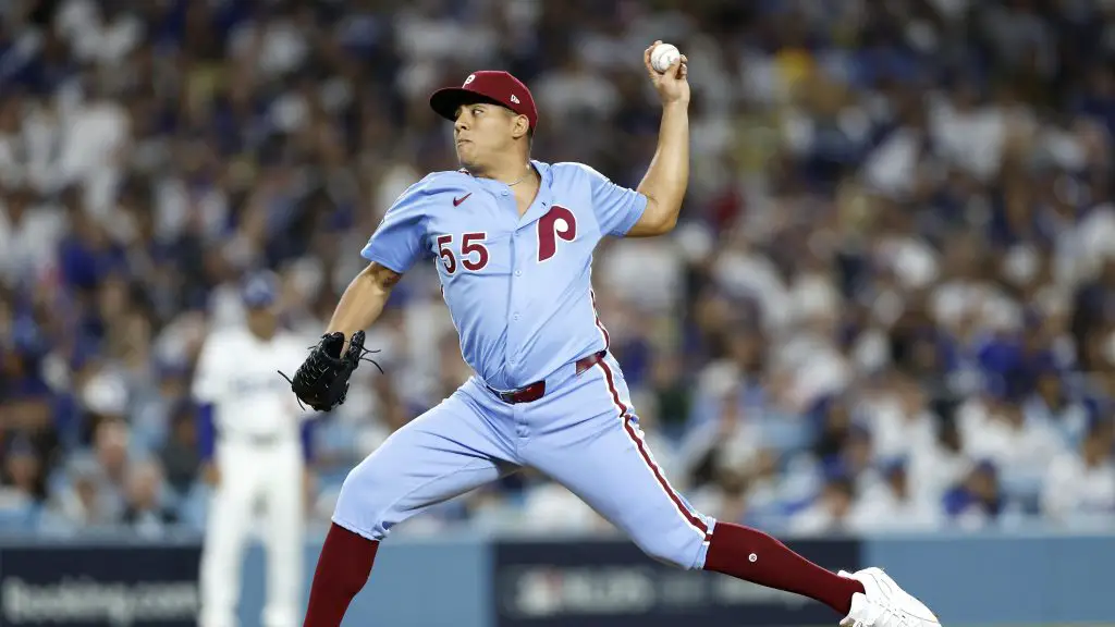 Division Series - Philadelphia Phillies v Los Angeles Dodgers - Game Three