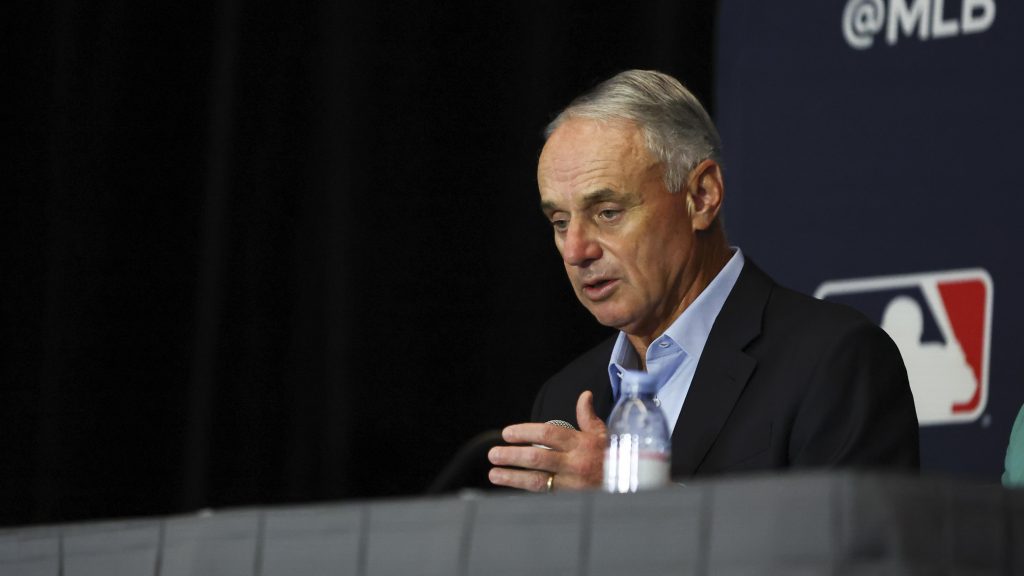 MLB and the Dominican Baseball Federation announcement at the 2025 Winter Meetings