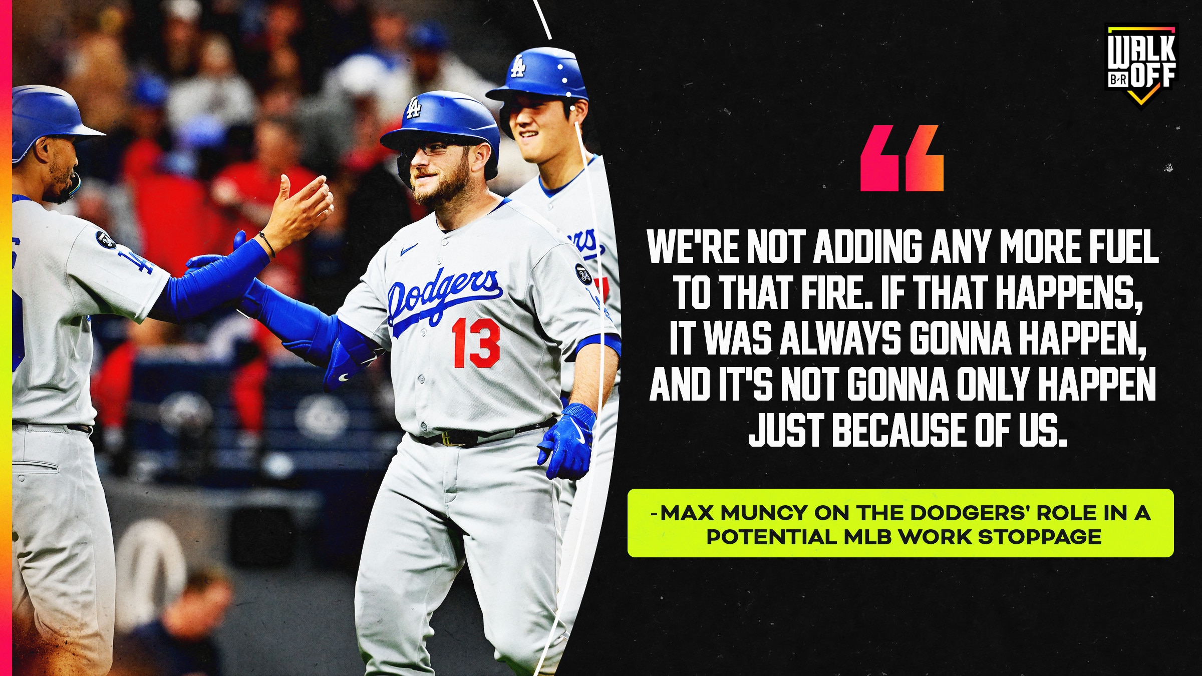 Max Muncy Explains Why Dodgers' Spending in MLB Free Agency Won't Be Cause of Possible Lockout